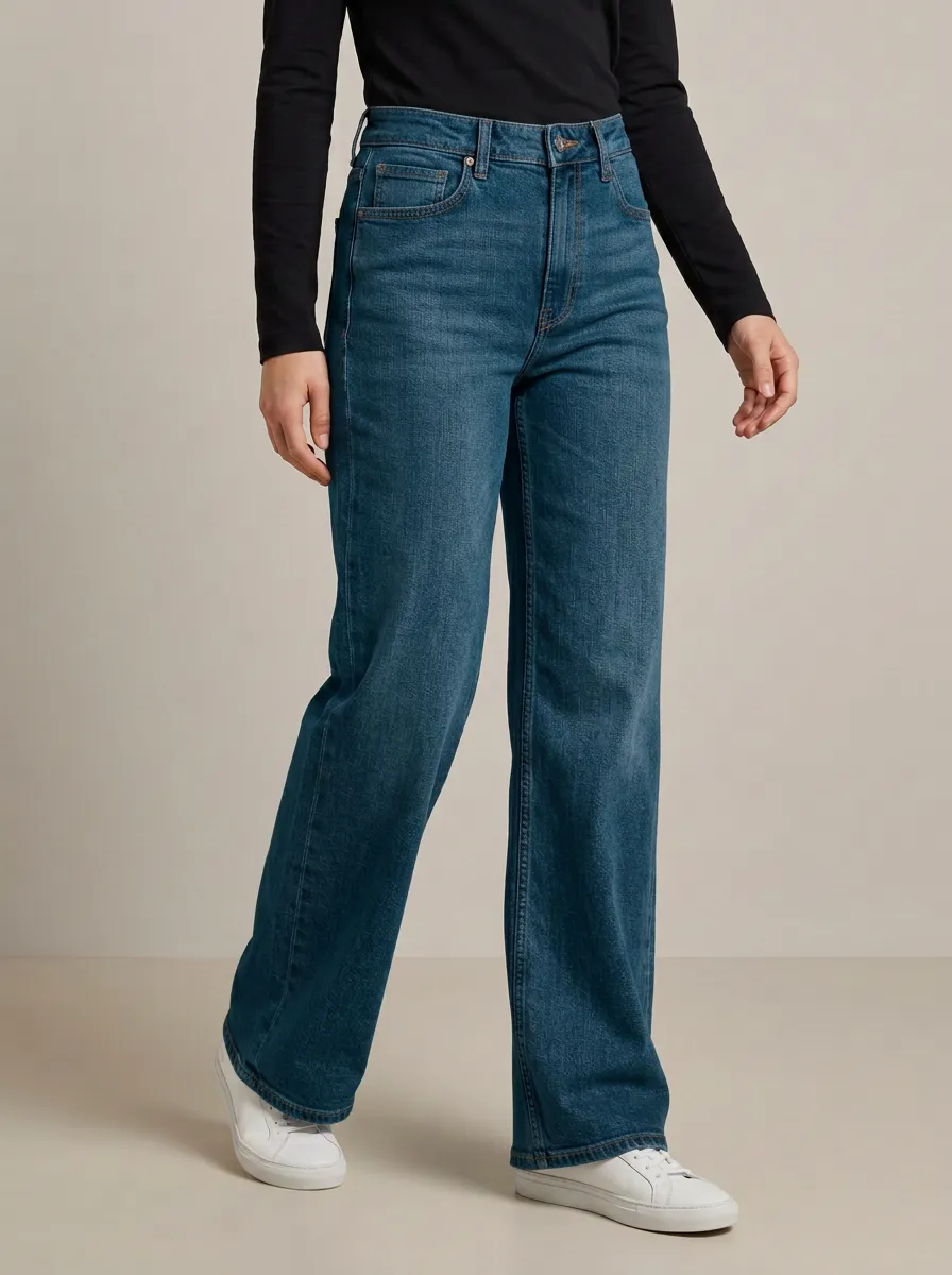 Relaxed Denim Jeans