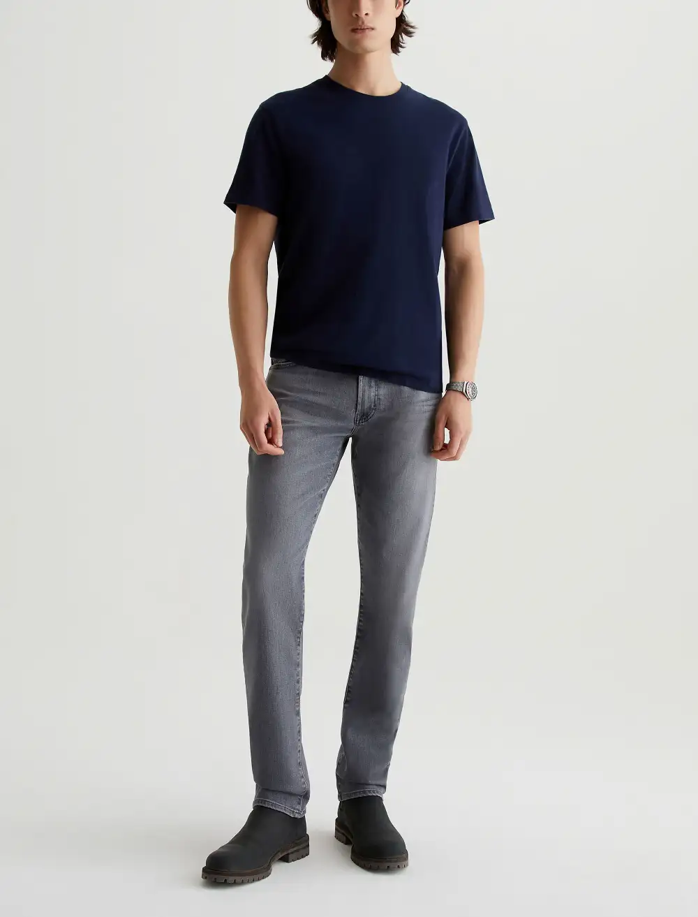 Men's Modern Slim Mid Rise Five Pocket Jeans