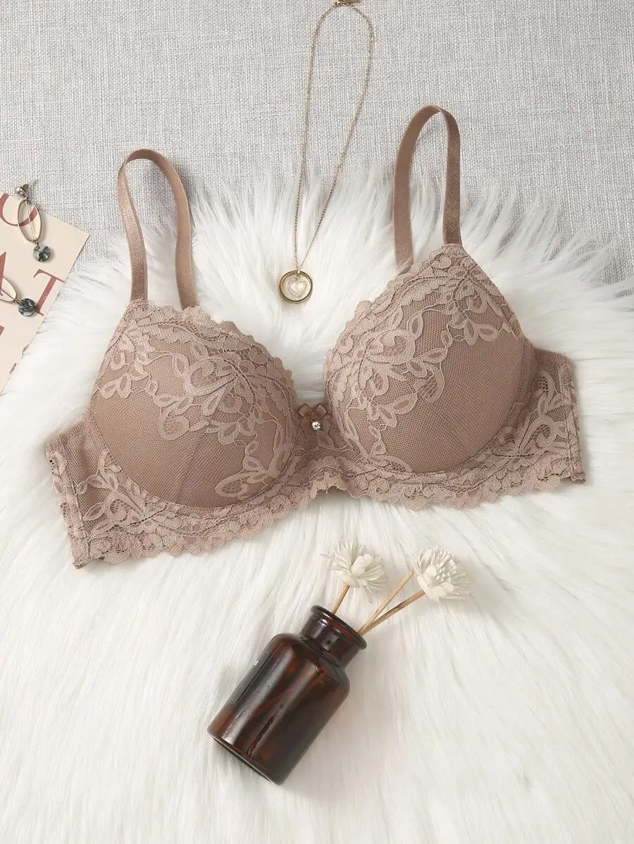 Underwire Lace Push-Up Bra
