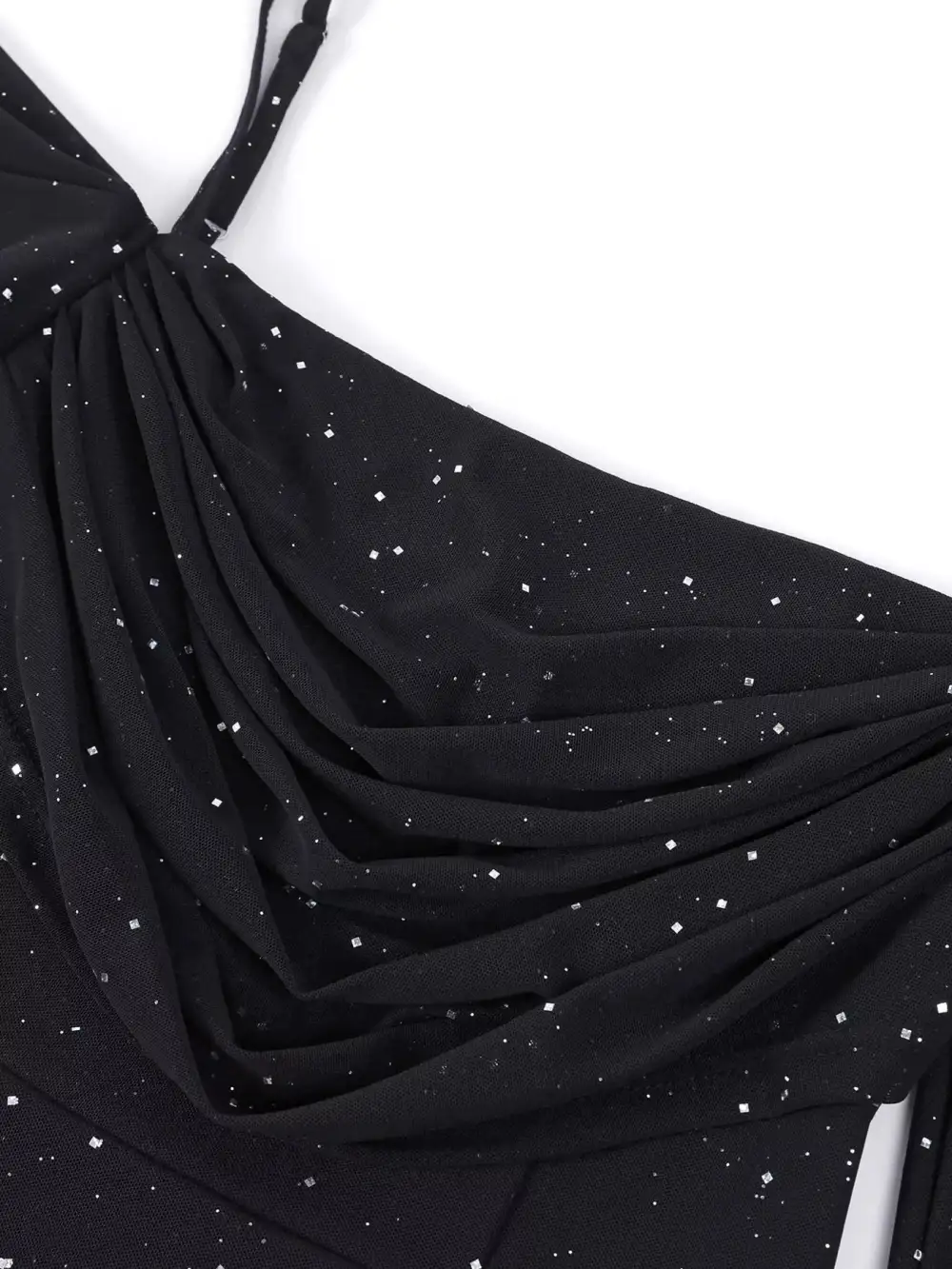 Smooth Finish Ruched Long Sleeve Maxi Dress