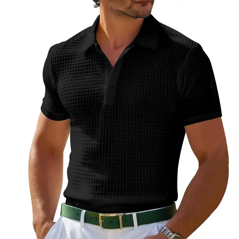 Slim Fit Fine Knit Polo Shirt