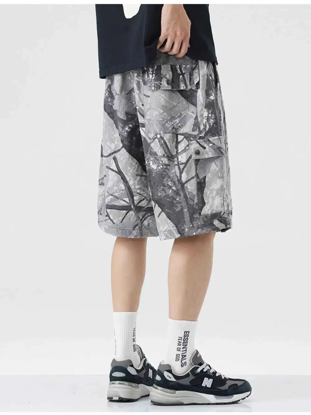 Camouflage Cargo Shorts