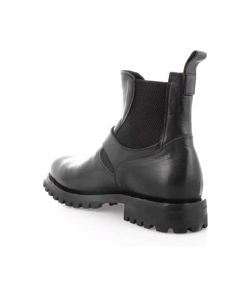 Men's Chelsea Buckle Leather Refined Ankle Boots