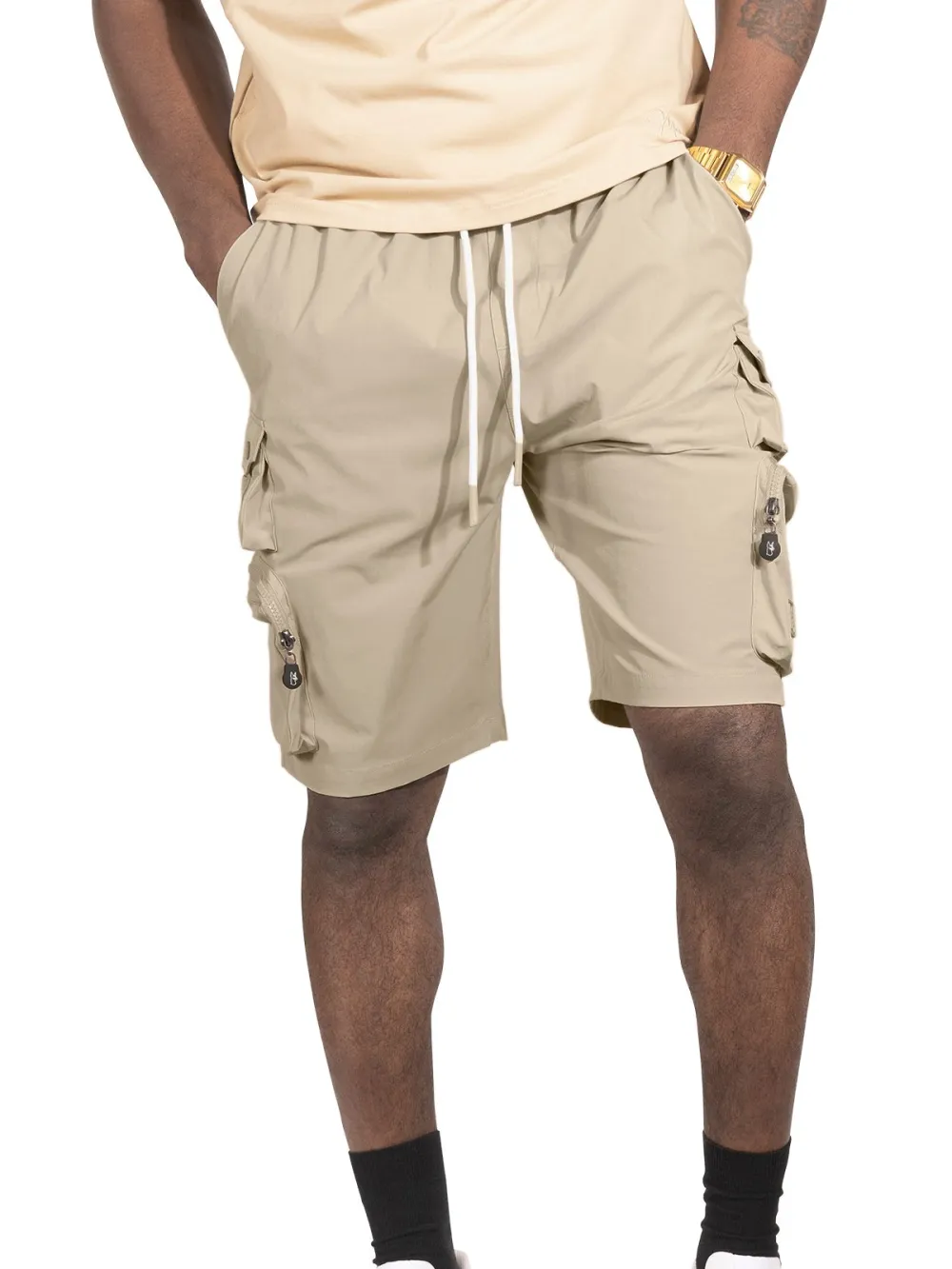 Everyday Nylon Spandex Cargo Shorts