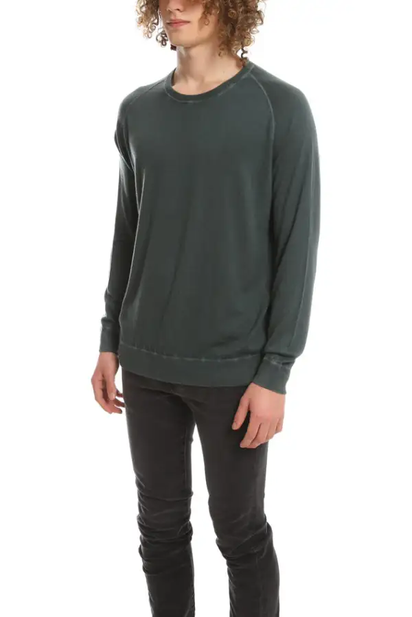 Crewneck Cashmere Knit Sweater