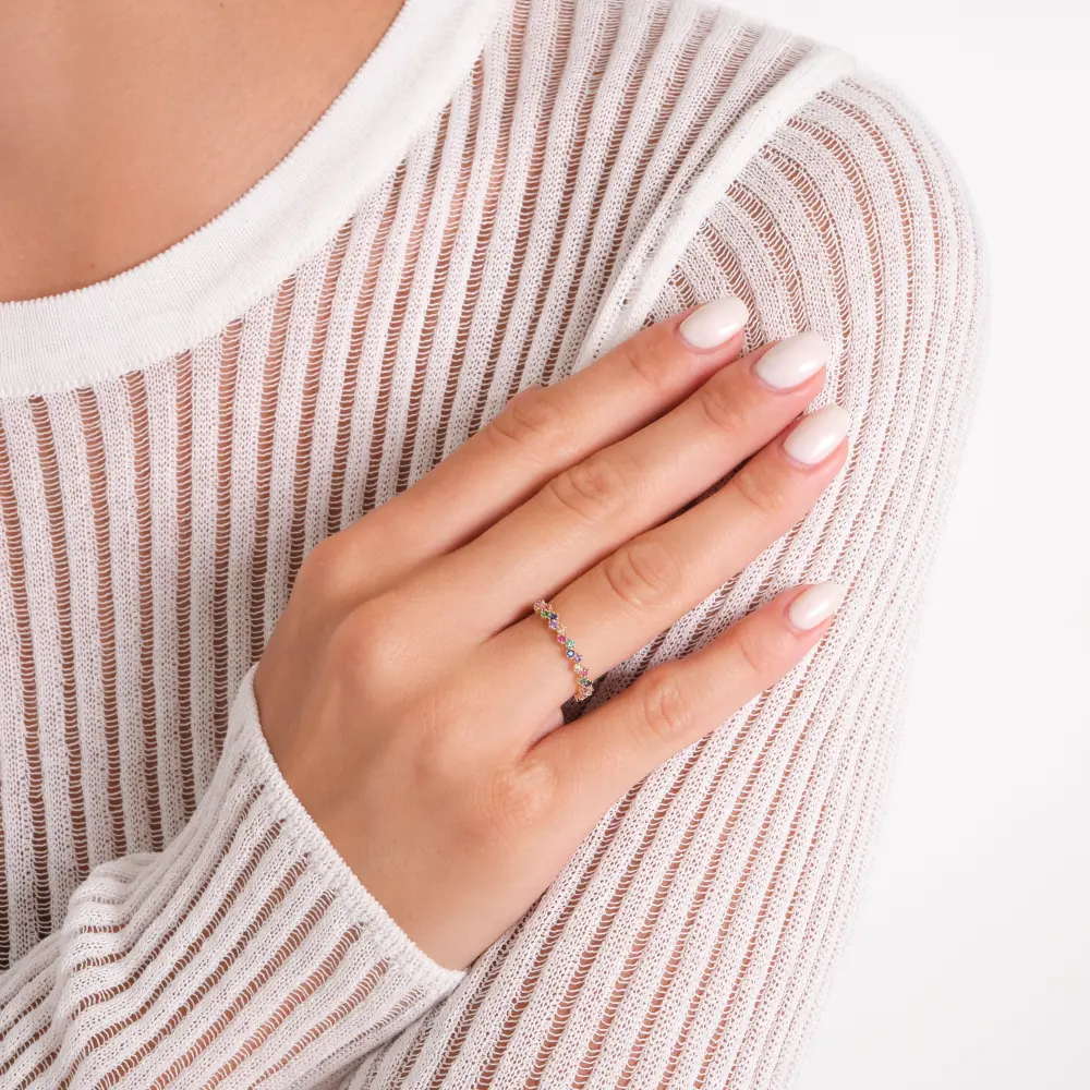 Birthstone Accent Ring
