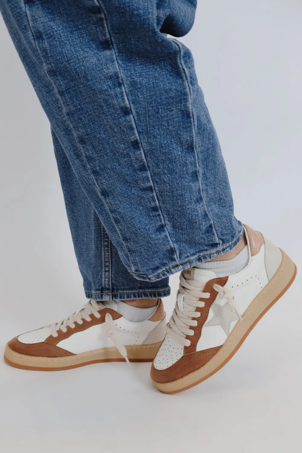 Balanced Finish Casual Sneakers