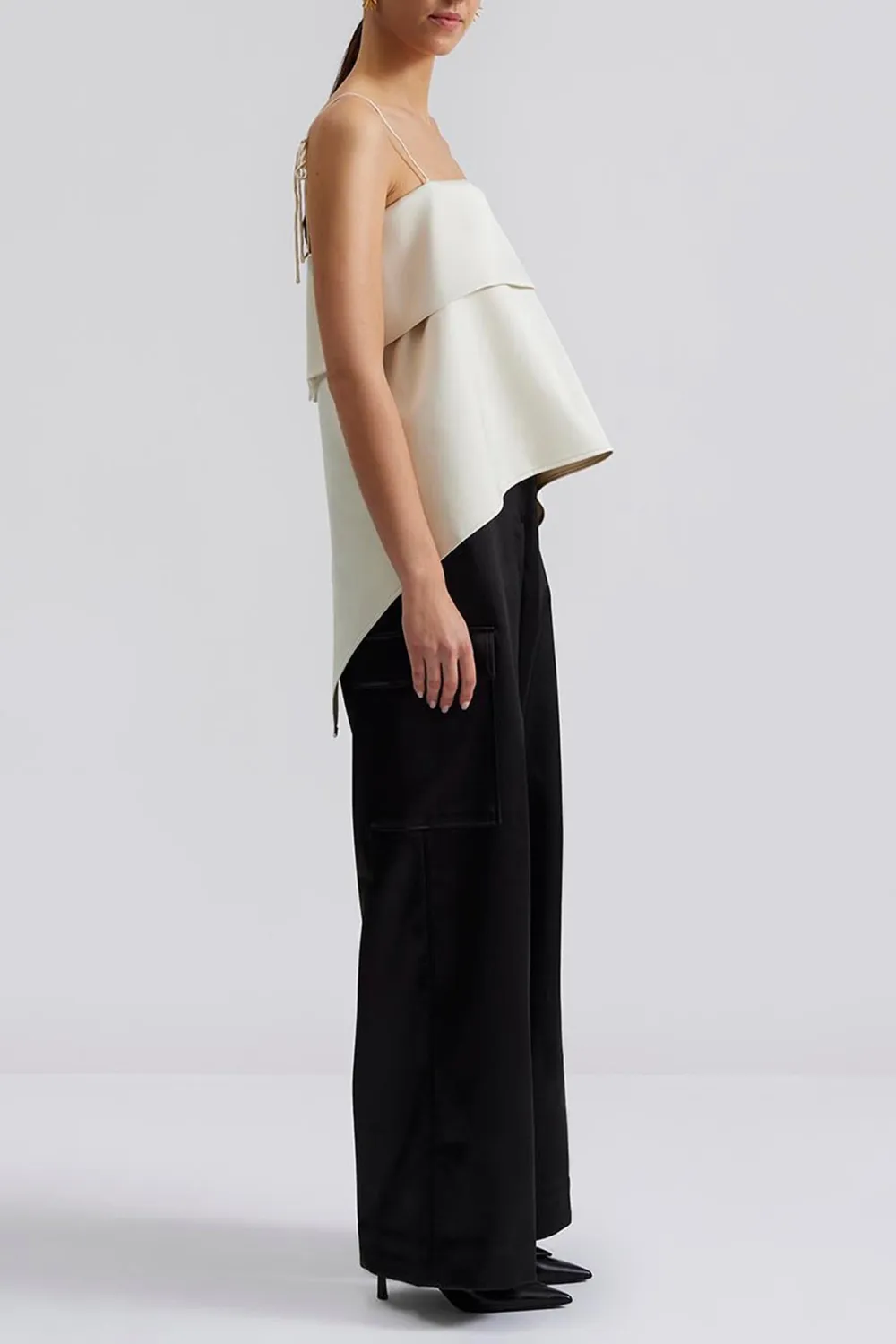 Open back strappy top
