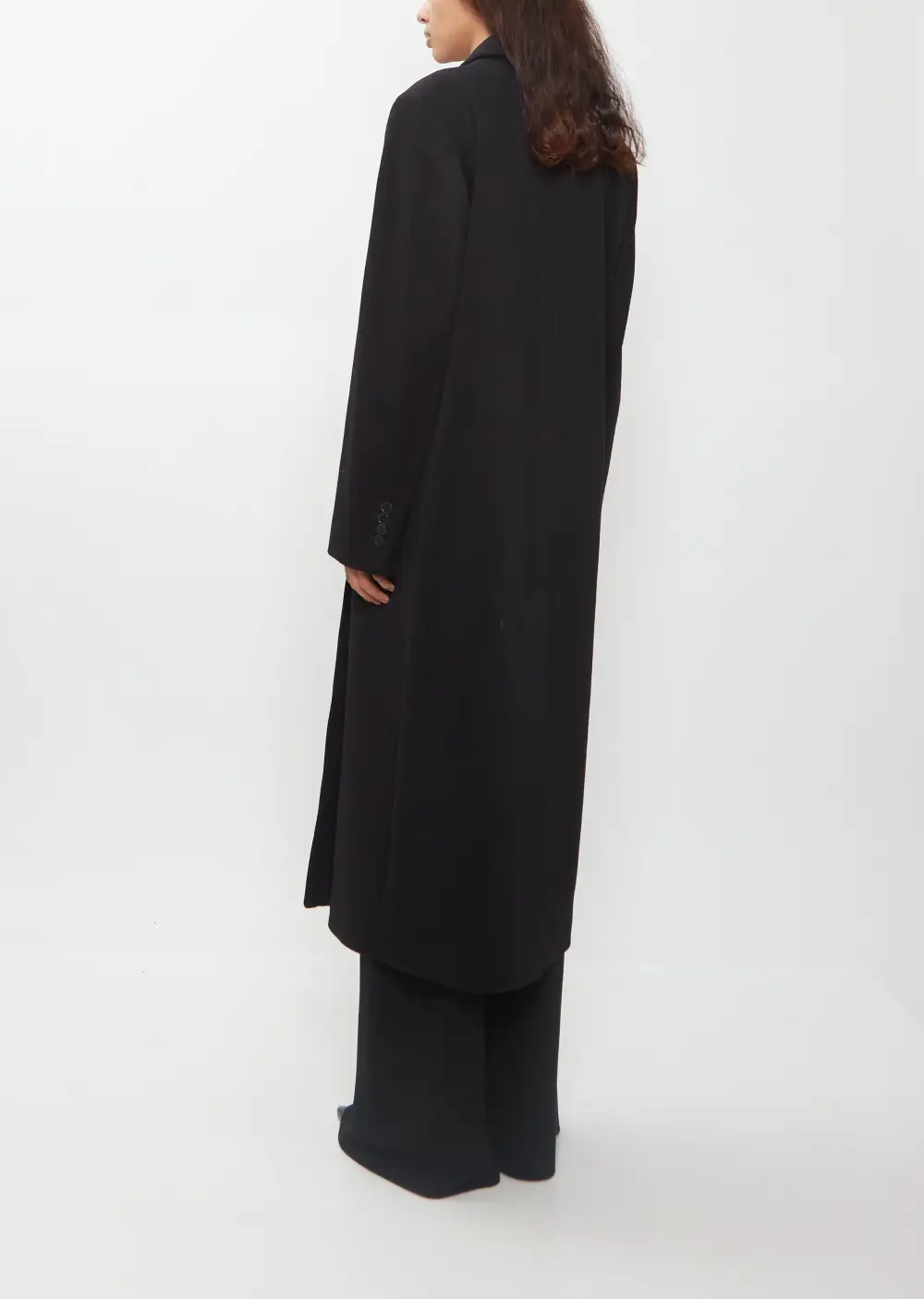 Women's Cashmere Oversized Double Breasted Coat