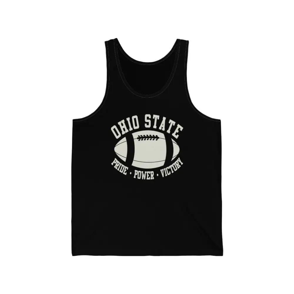 Football Pride Letter Tank Top