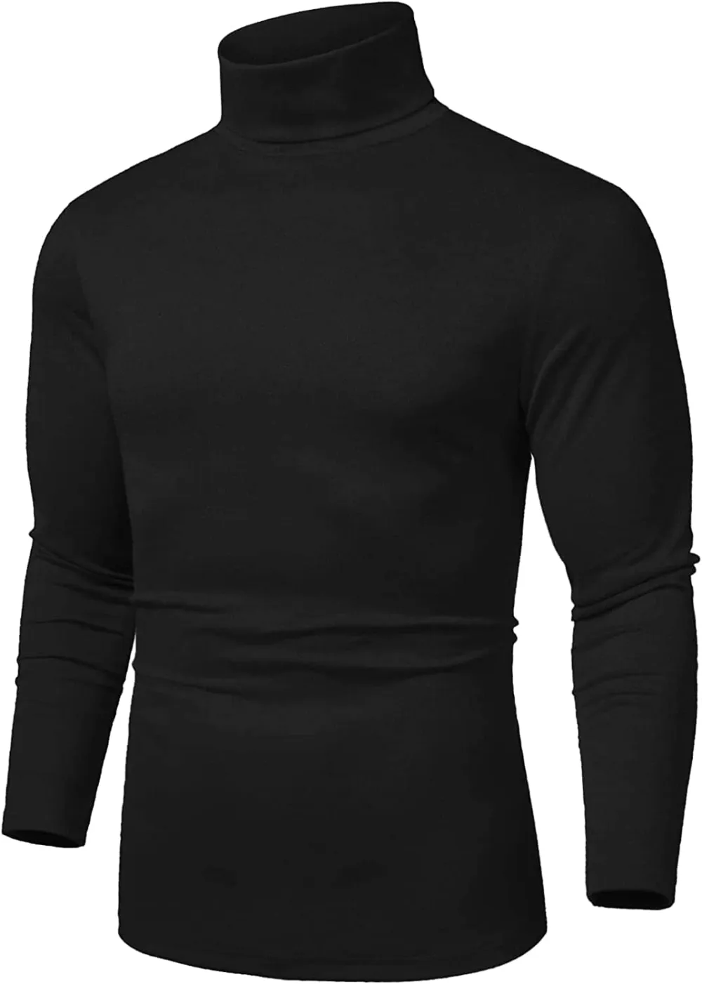 Slim Fit Basic Turtleneck Knitted Pullover Sweaters Jeans
