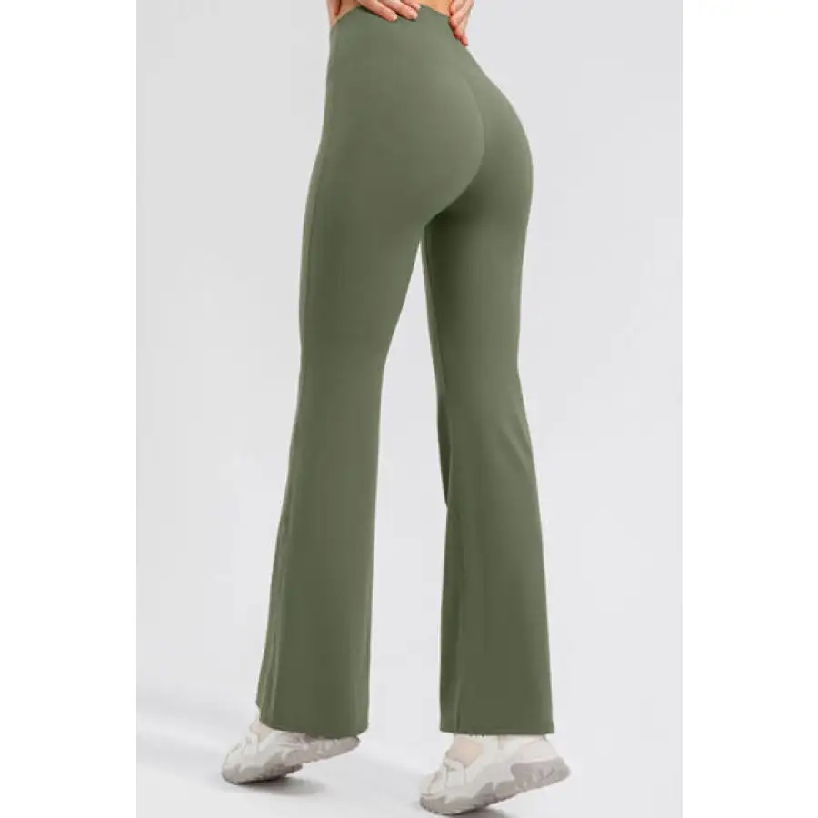 Classic High Waist Straight Active Pants