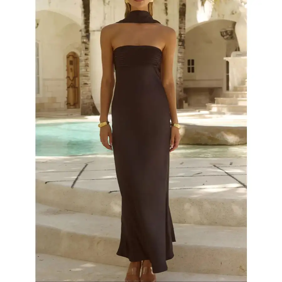Tube Mermaid Maxi Dress