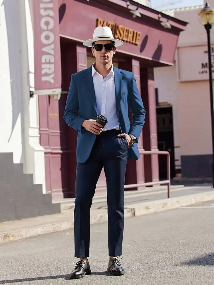 Soft Structure Tailored Blazer Jacket