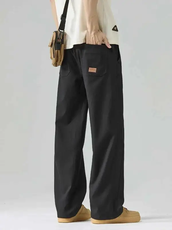Everyday Casual Drawstring Wide Leg Pants