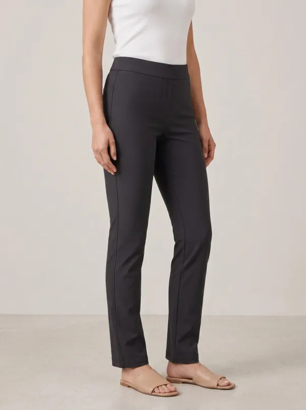 Street-Casual Mid-Rise Women's Stretch Mid-Rise Pants