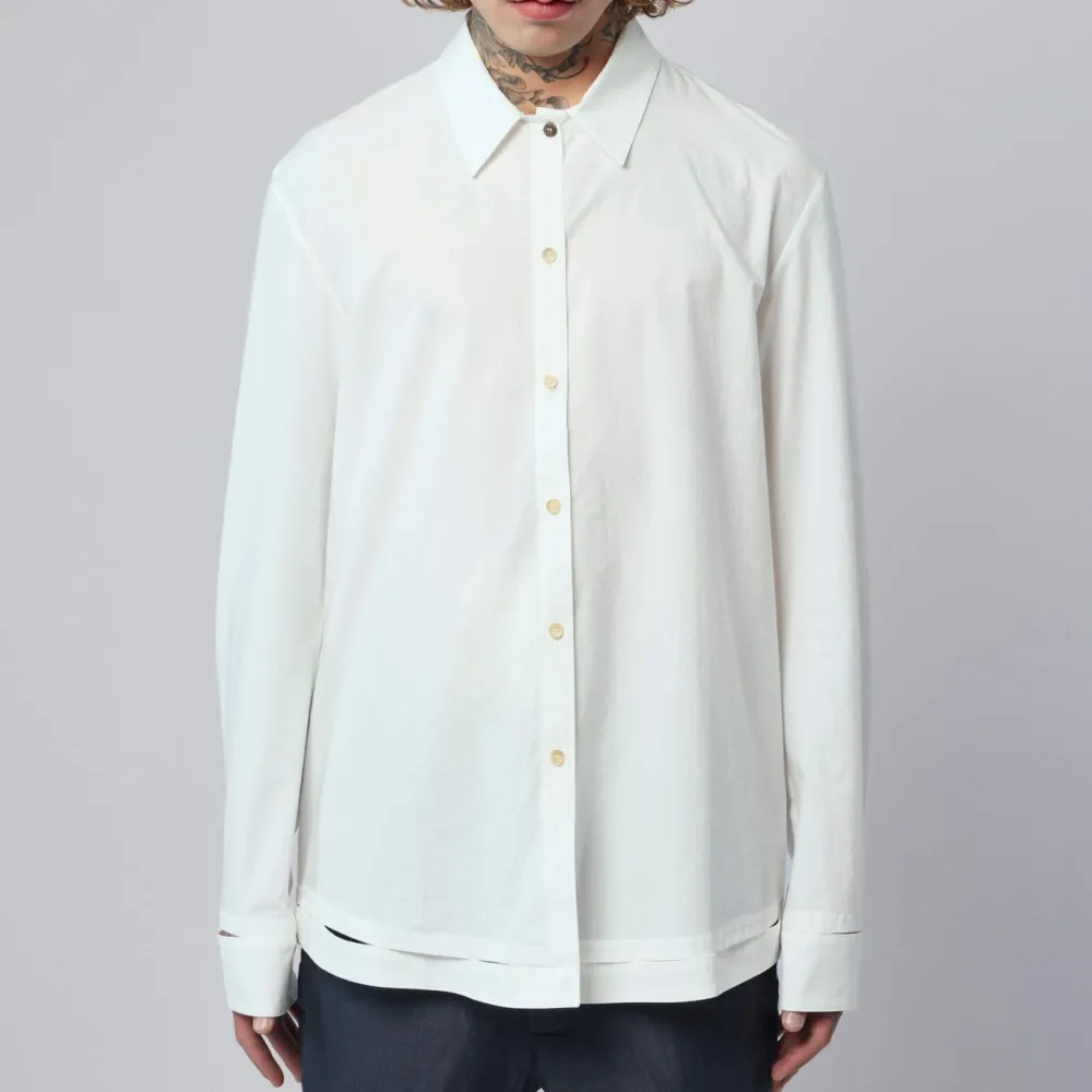 Versatile Easy Fit Collared Shirt