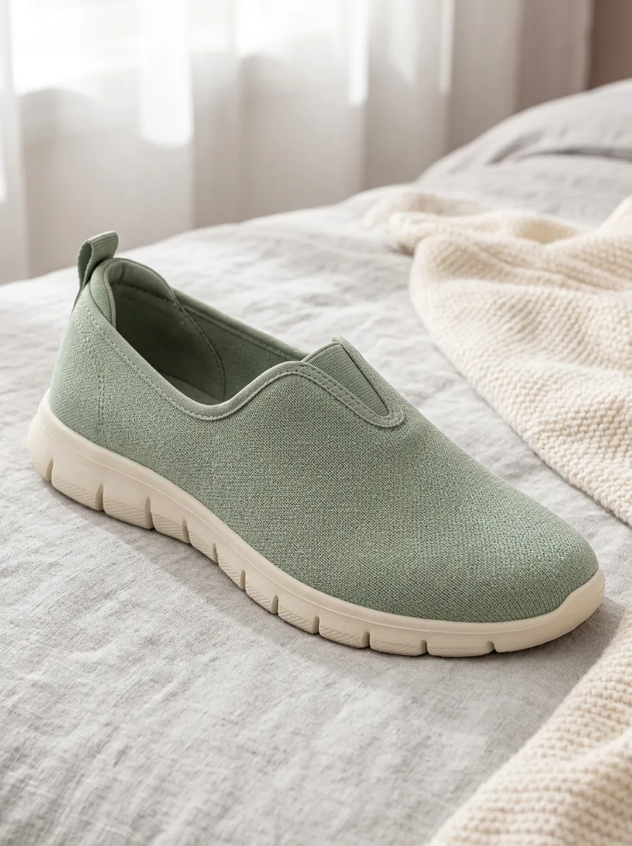 Men's Bold Refined Minimalist Elastic Slip-on Canvas Shoes
