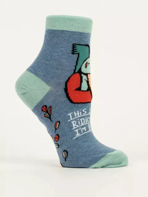 Women's Shit Is Ridiculous Ankle Socks