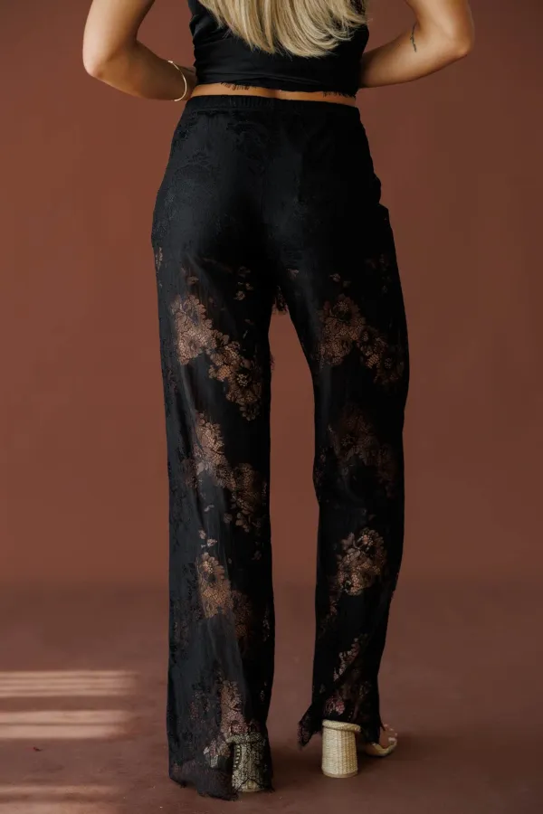 Lace Casual Pants