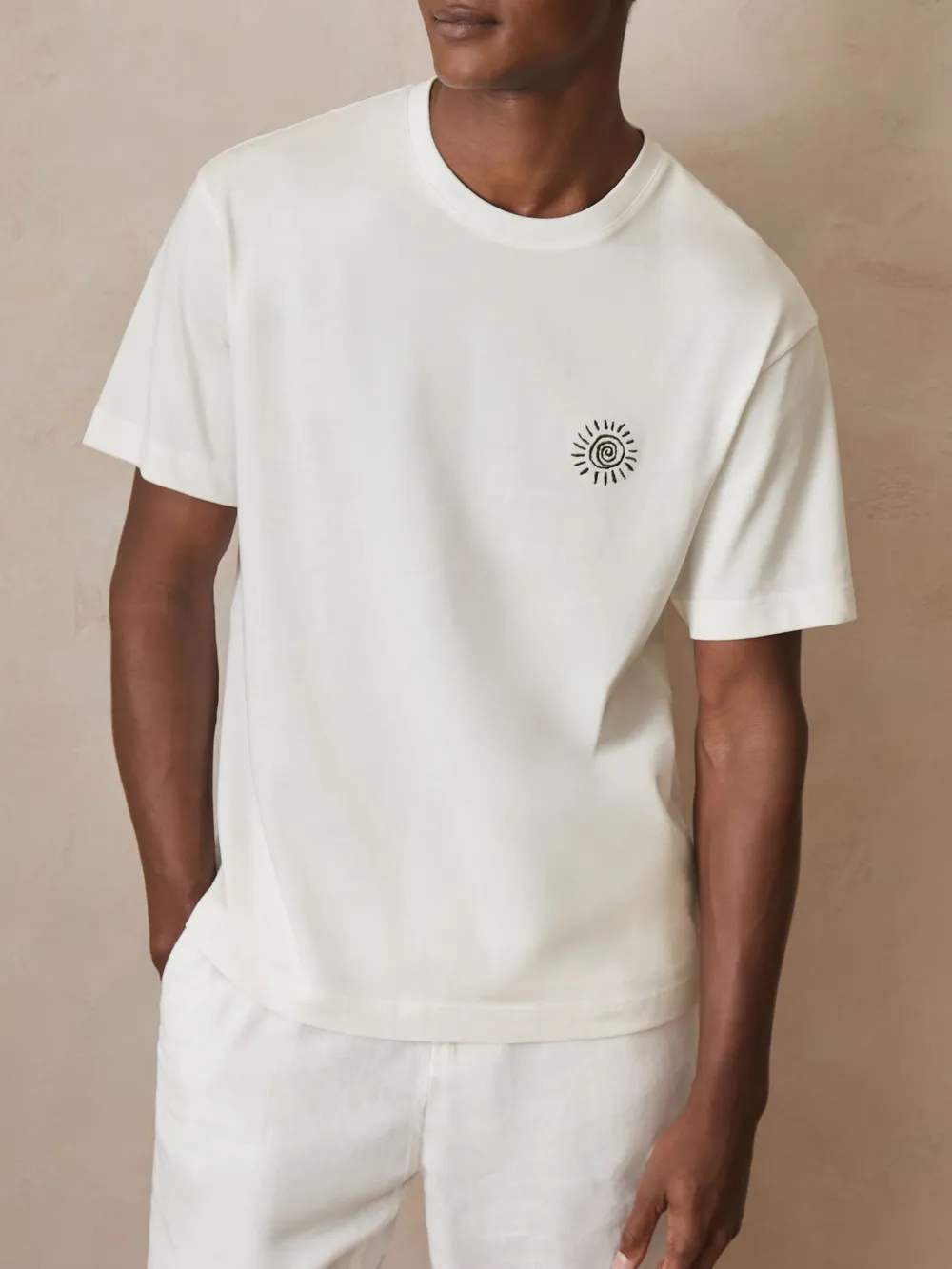 Men's Cotton Casual Holiday Style Short Sleeves
