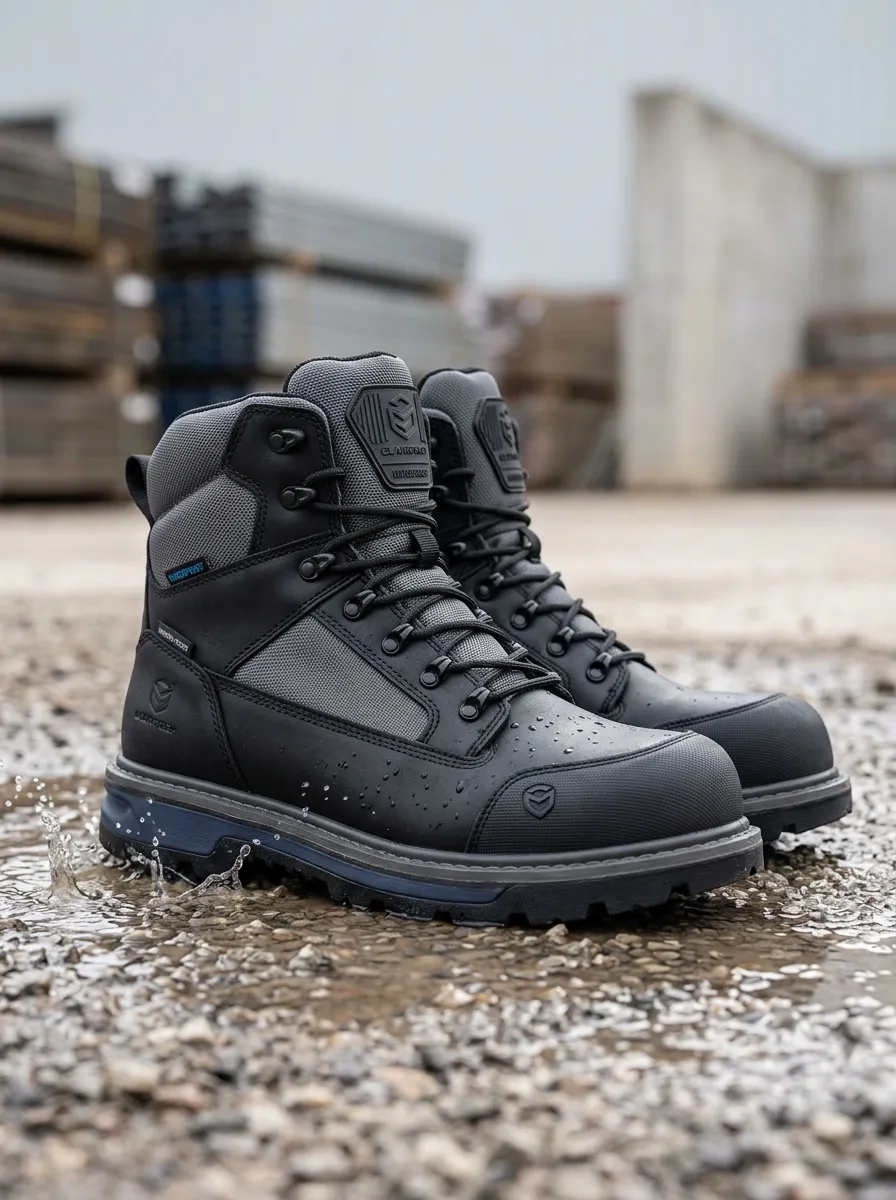 Field-Ready Tactical Workwear Men's Waterproof Work Boots
