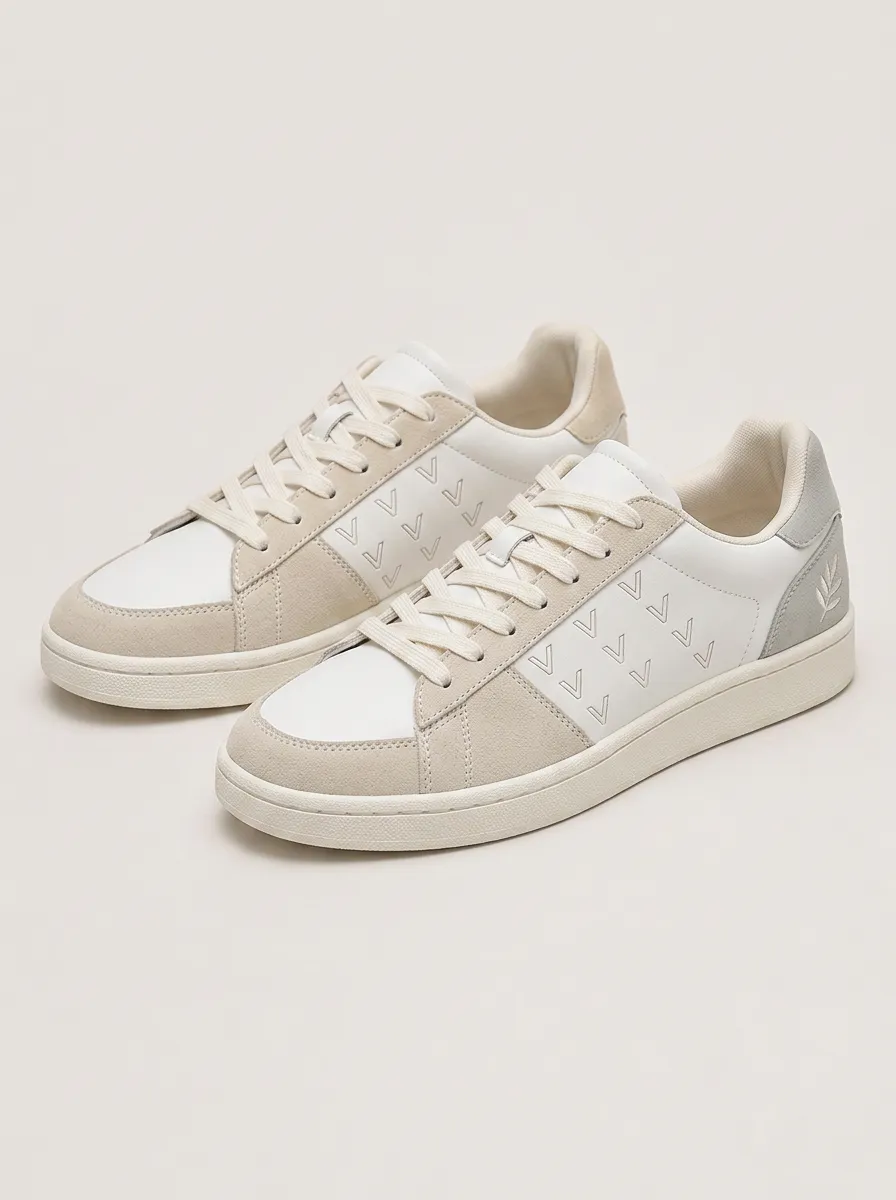 Men's Minimalist Chevron Pattern Patterned Skate Shoes