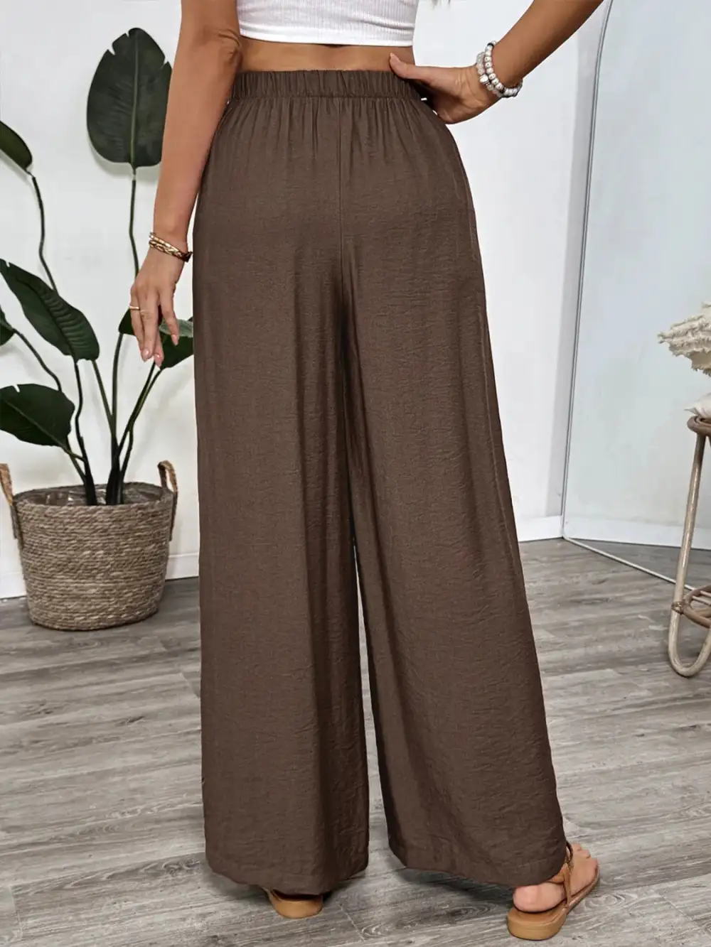 Polished Wide Leg Pants
