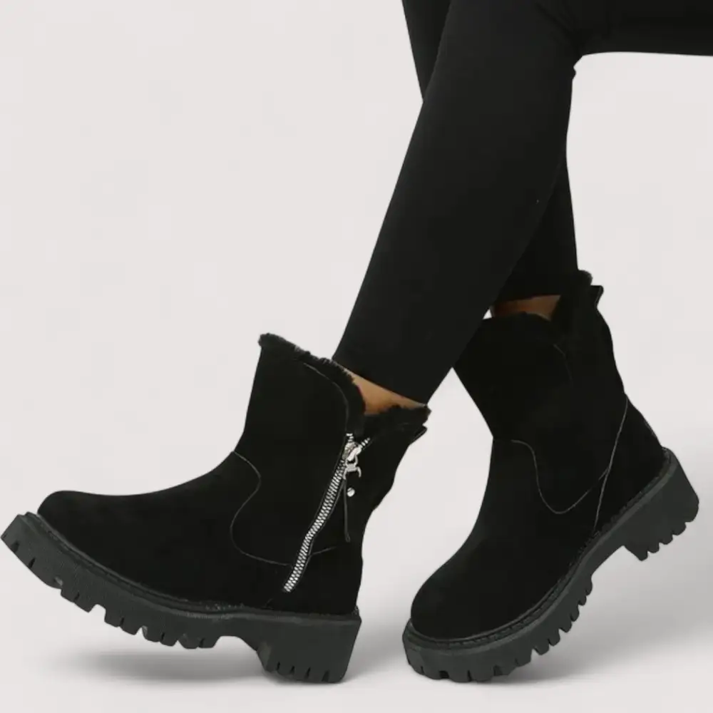 Square Toe Ankle Boots