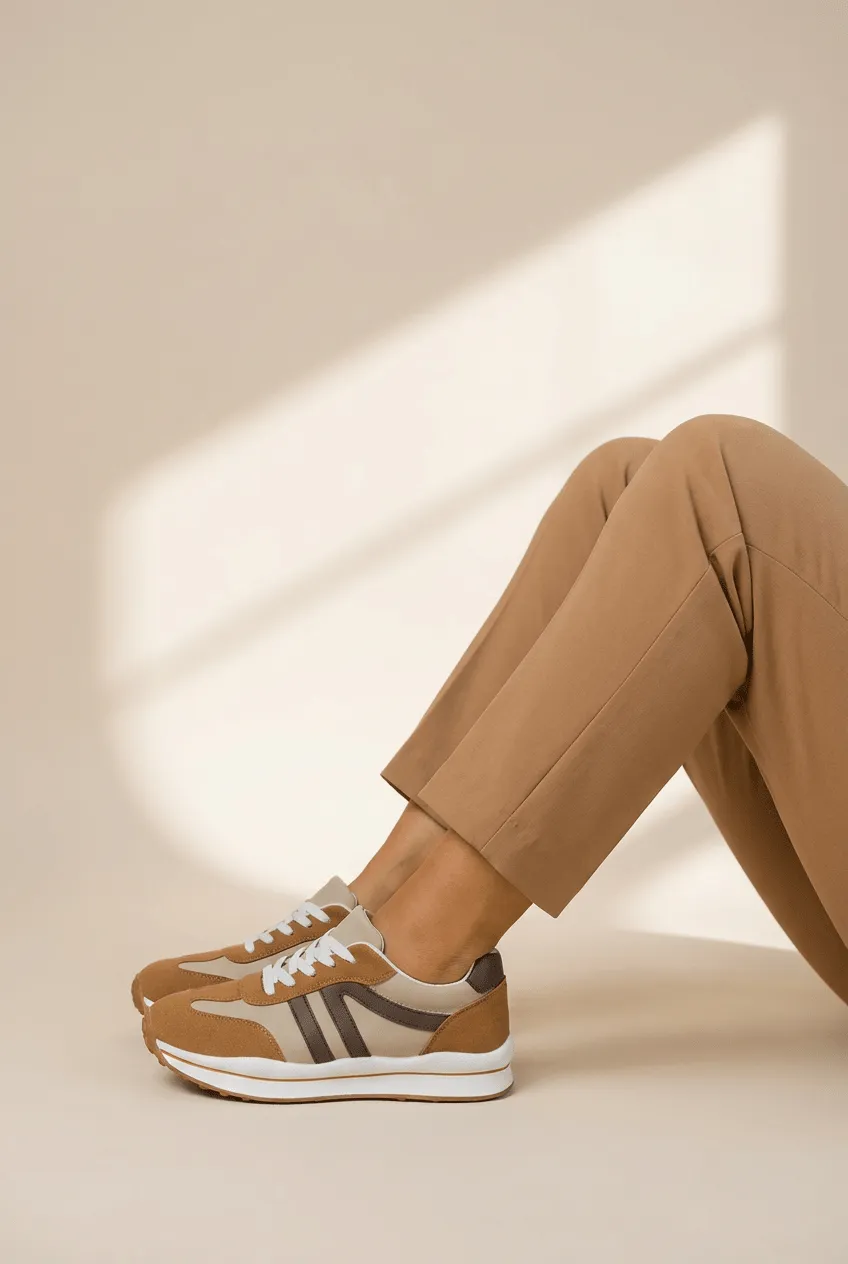 Active Lace Colorblock Sneakers