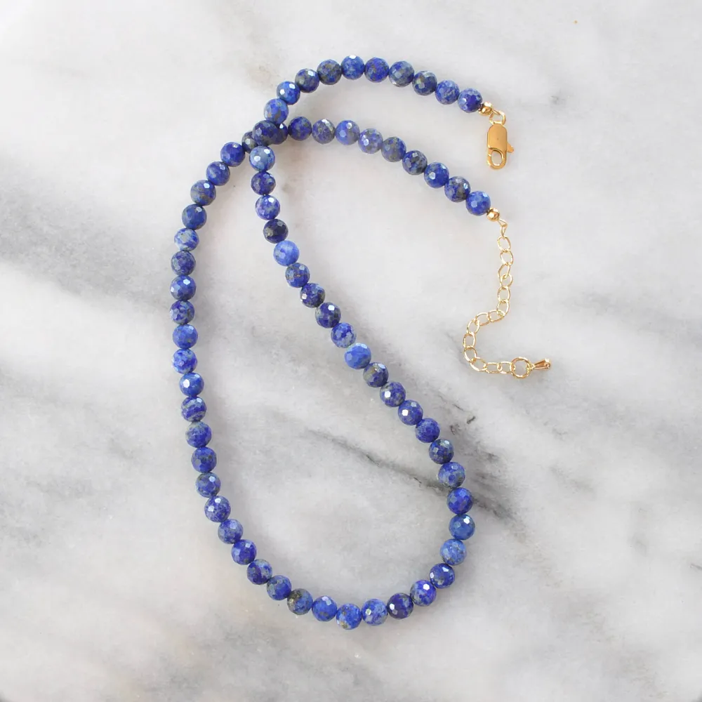 Gemstone Bead Strand Necklace