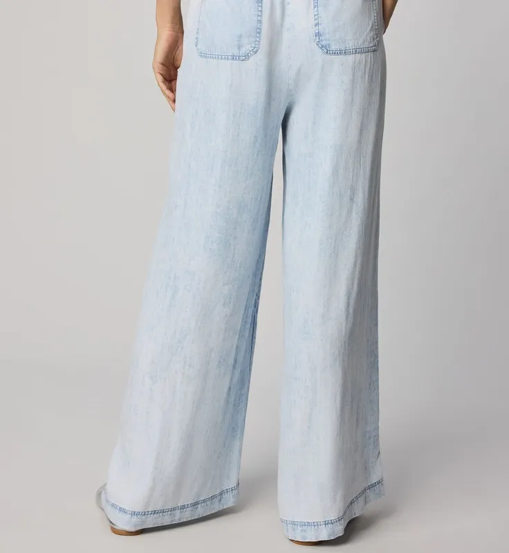 Bleached Indigo Angie Pants