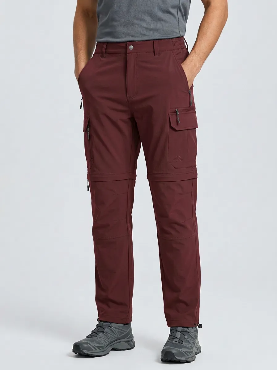Men's Ridge Travel Waterproof Zip-Off Tactical Cargo Pants