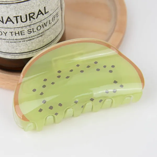Fruit Shape Hair Claw Trio