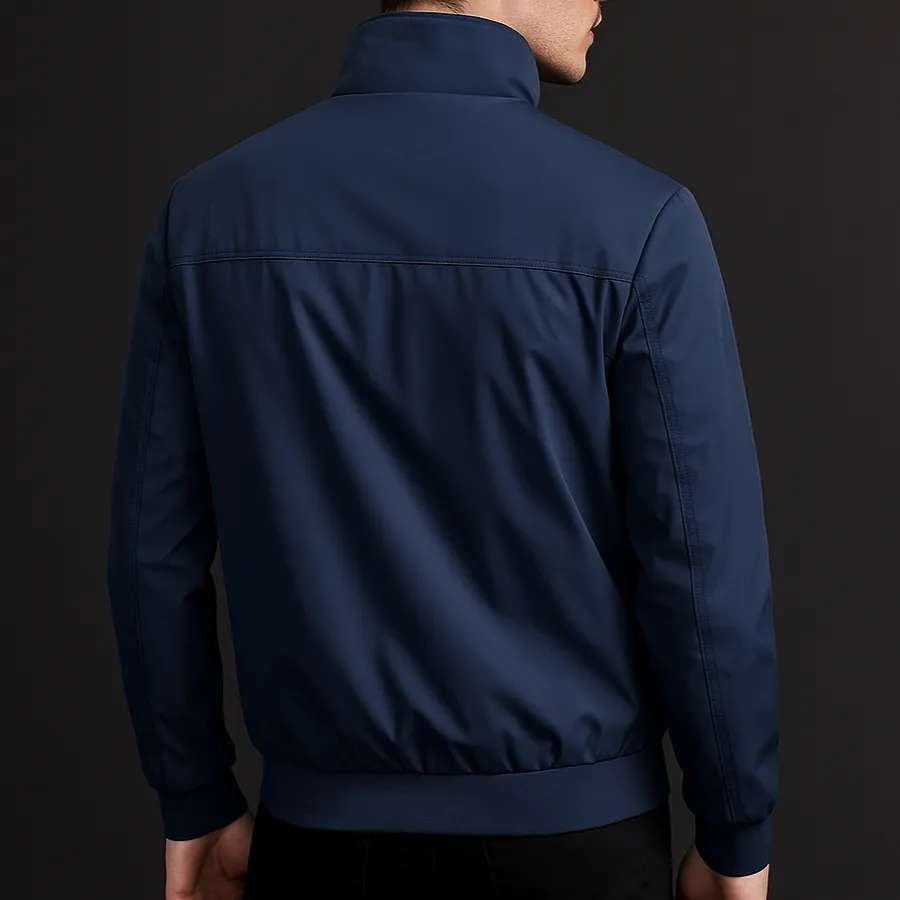 Zip Front Slim Fit Jacket
