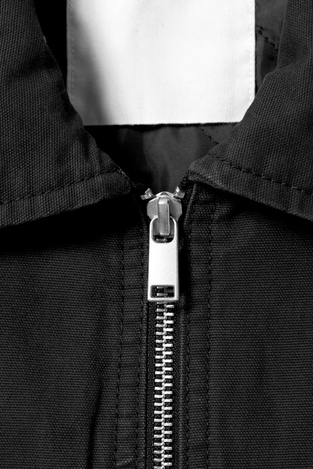 Canvas Zip Up Vest
