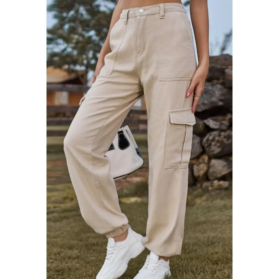 Long Jeans with Pocket Jeans