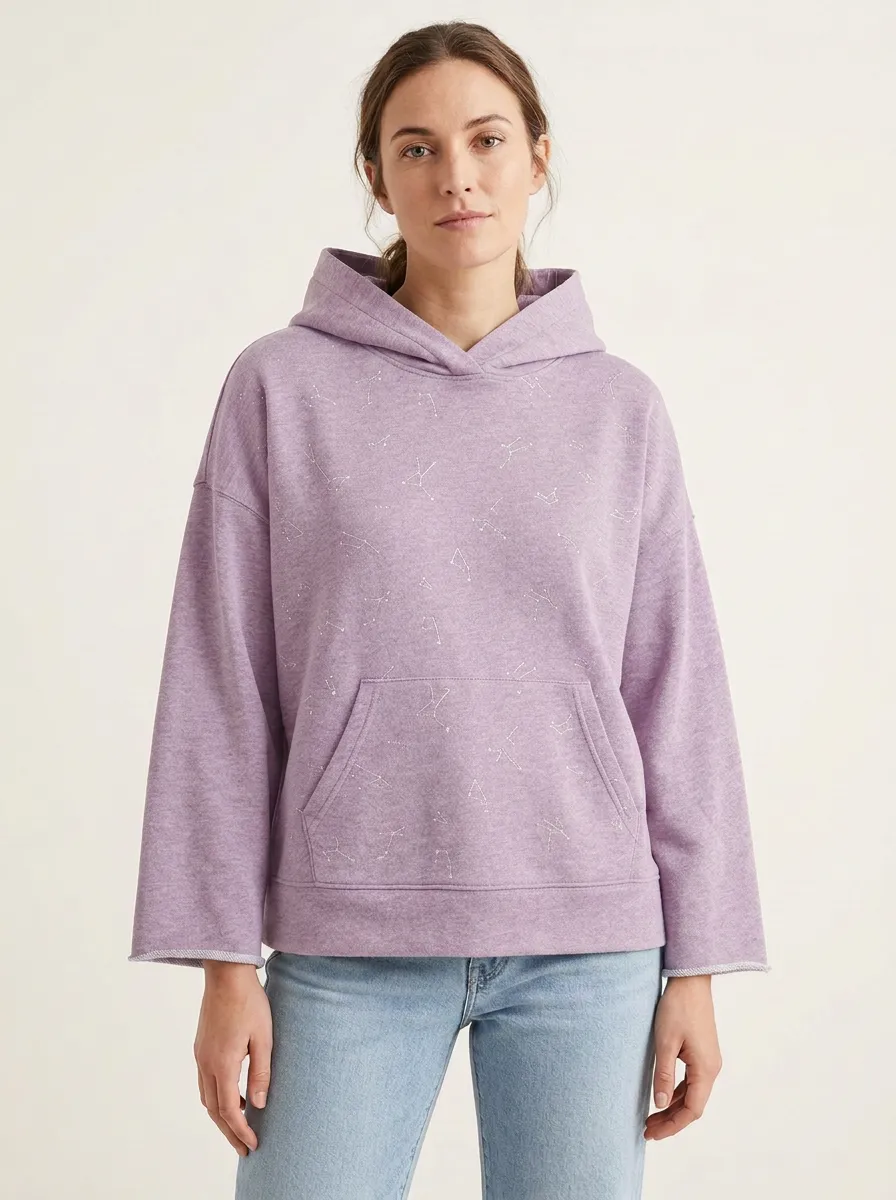 Women's Relaxed Graphic Graphic Hoodie