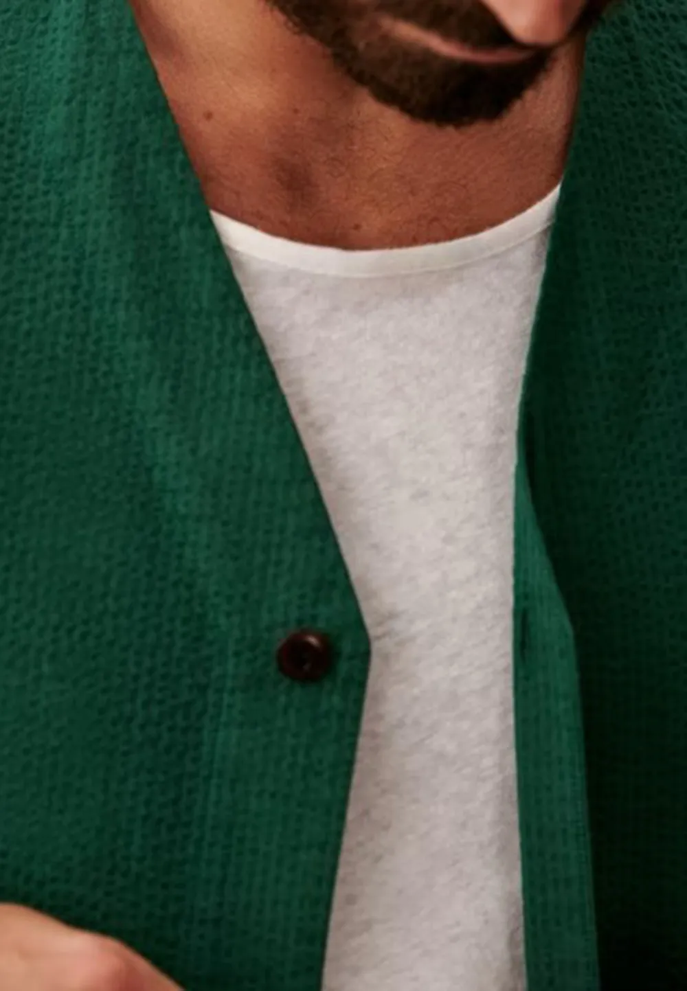 Jacket-Green Seersucker