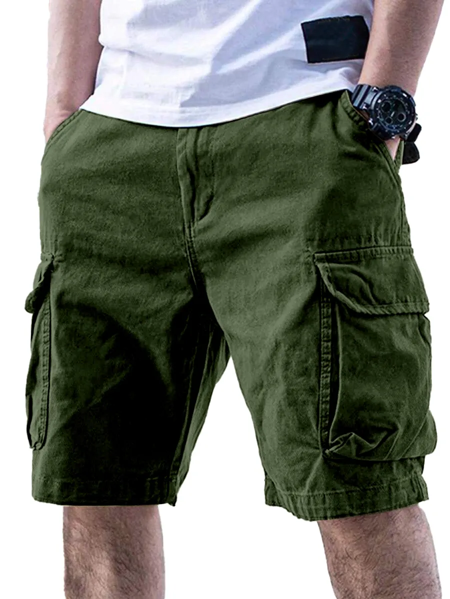 Relaxed Utility Pocket Shorts