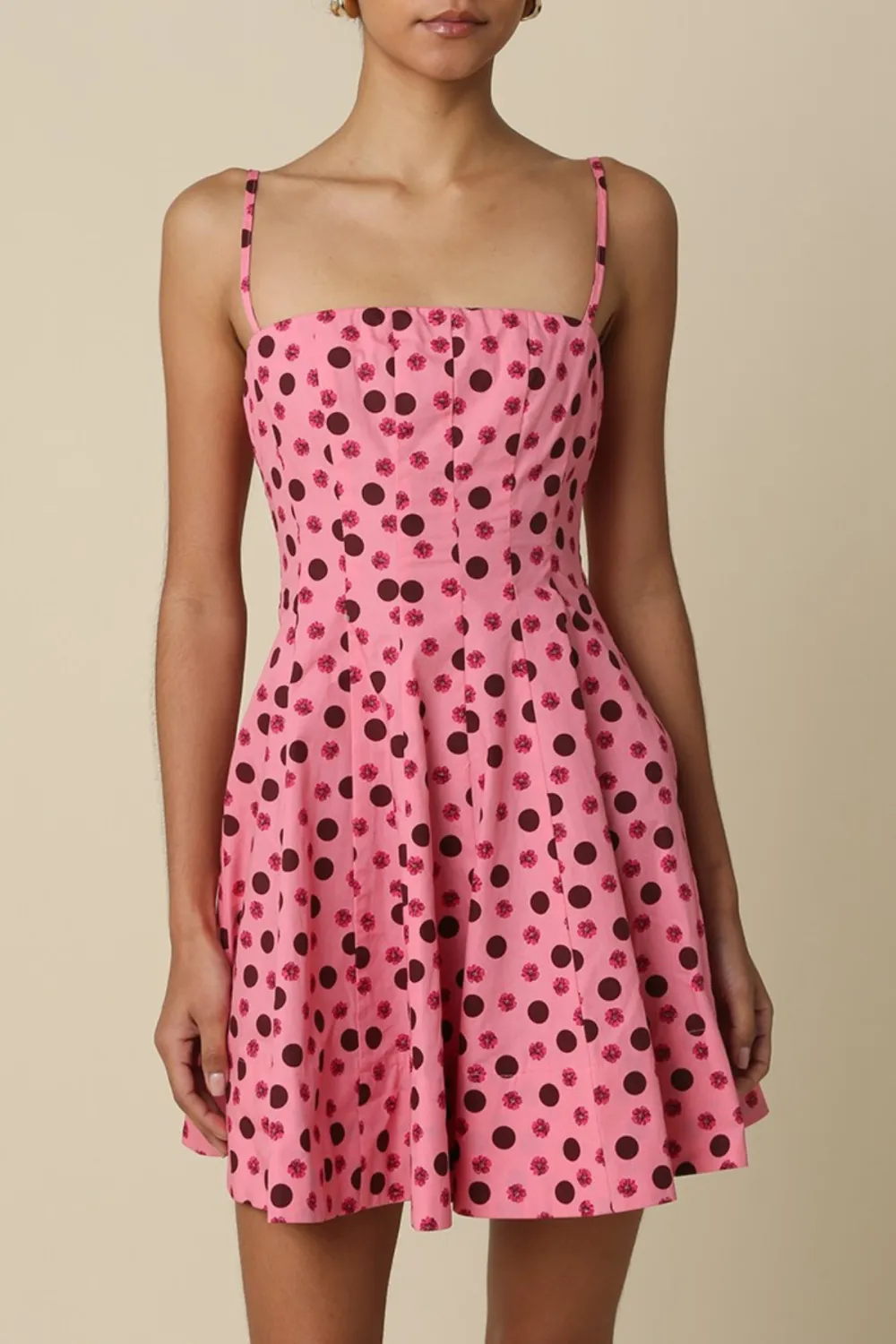 Polka Dot Mini Dress