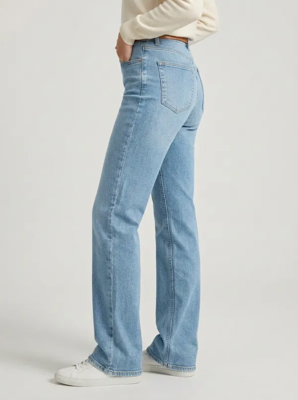 Classic High-Rise Women's Straight-Leg Jeans