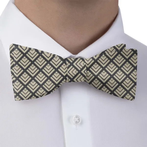 Deco Mites Motif Bow Tie