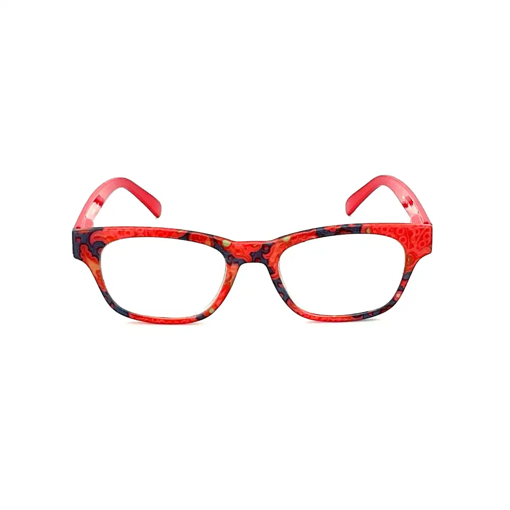 Full-Lens Case-Included Reading Glasses