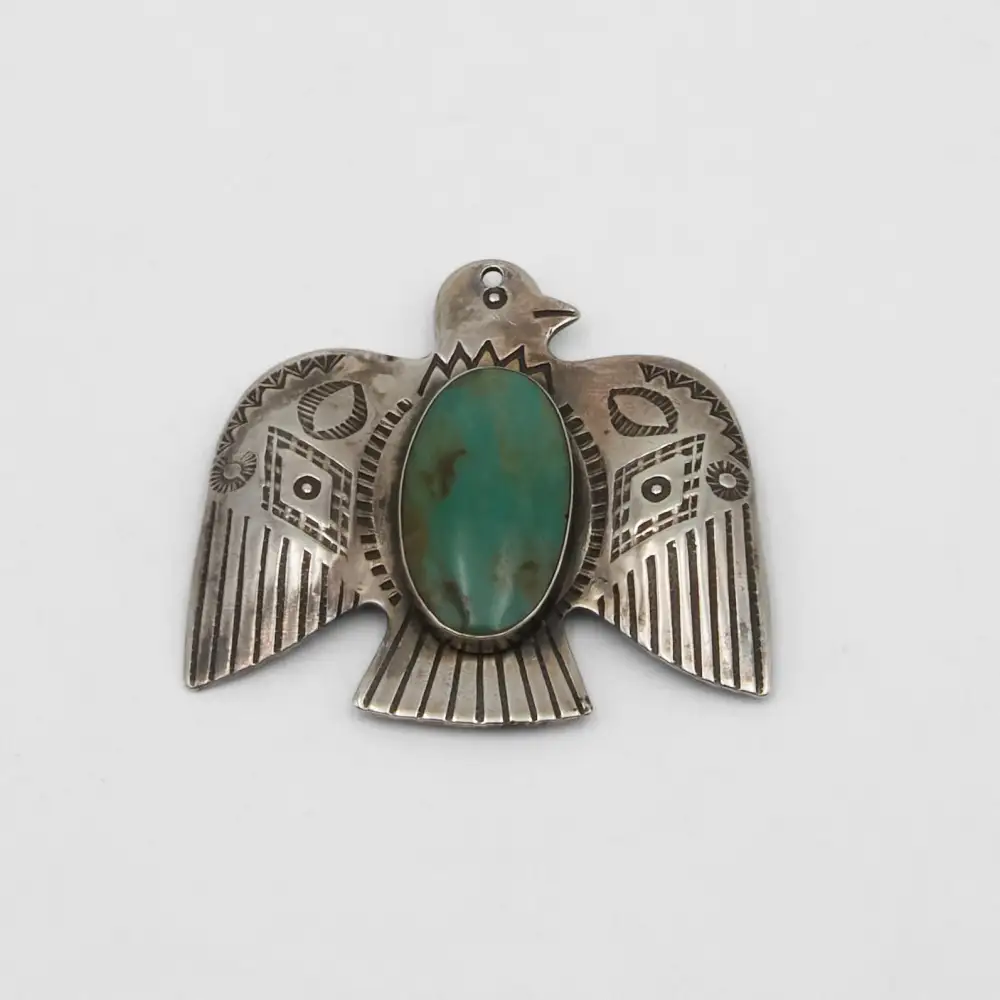 Thunderbird Stone Brooch