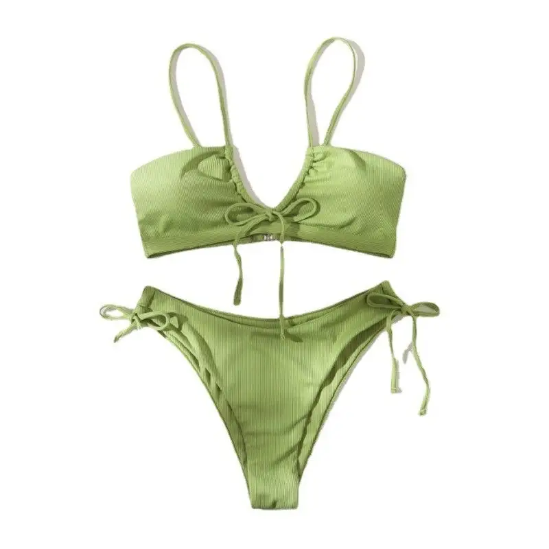 Halter Tie Bikini Set