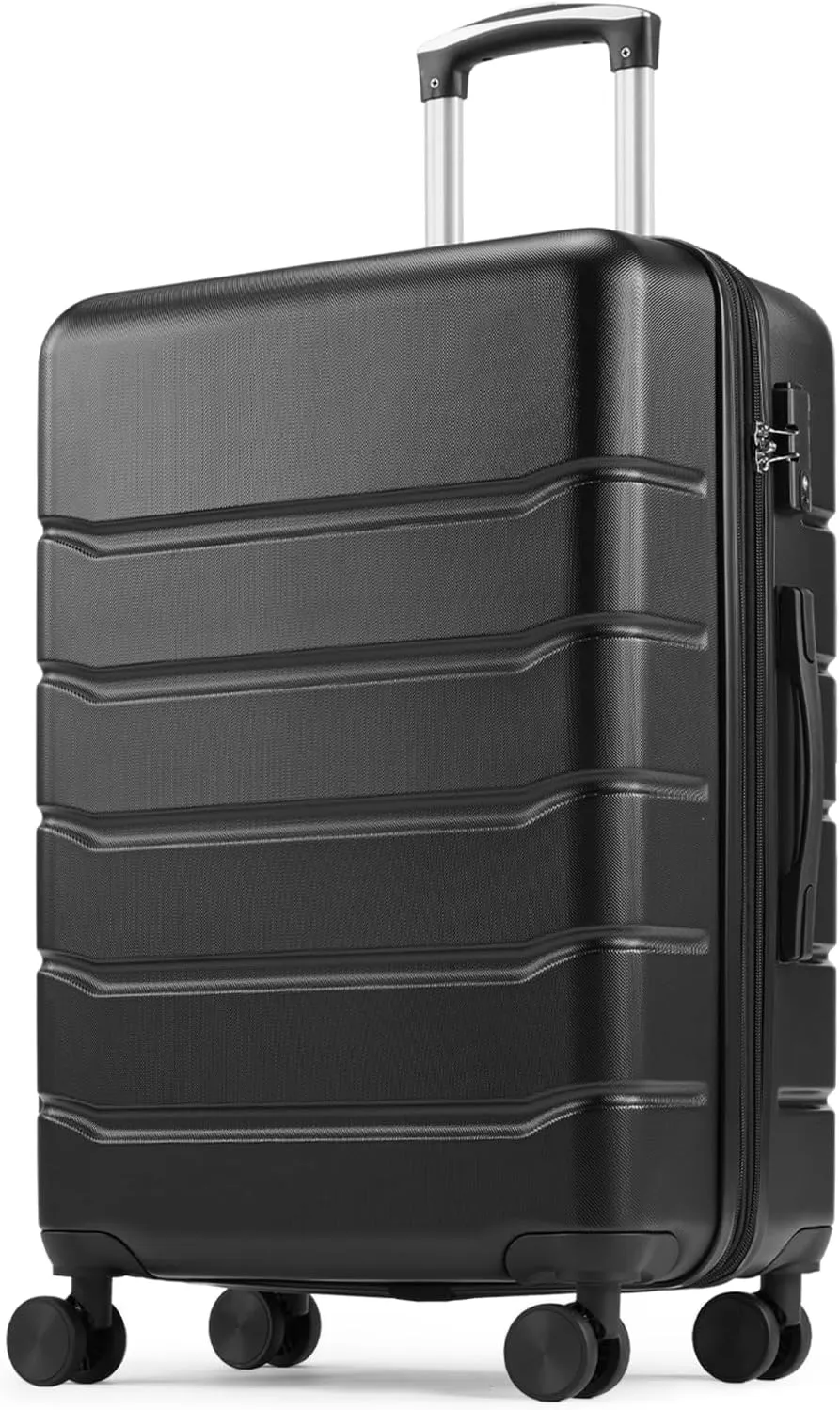 Expandable Hardshell Suitcase with Dual Spinner Wheels