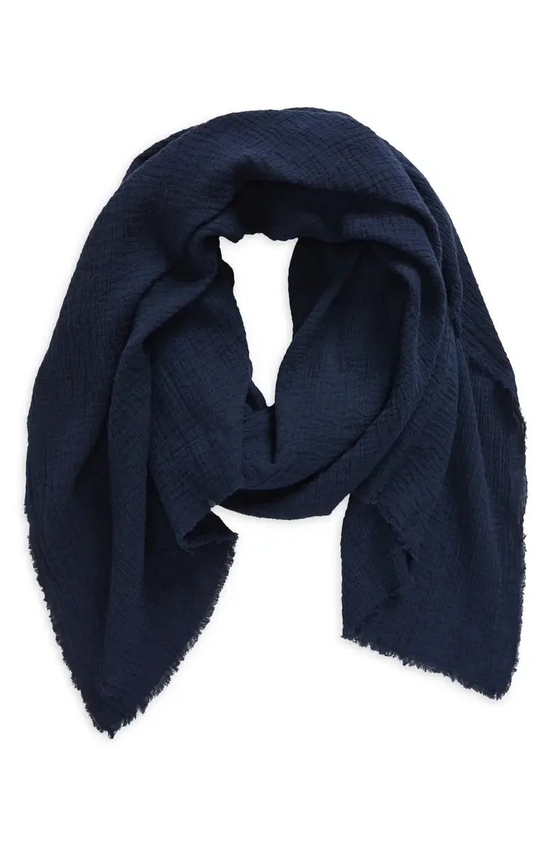 Cotton Crinkle Scarf