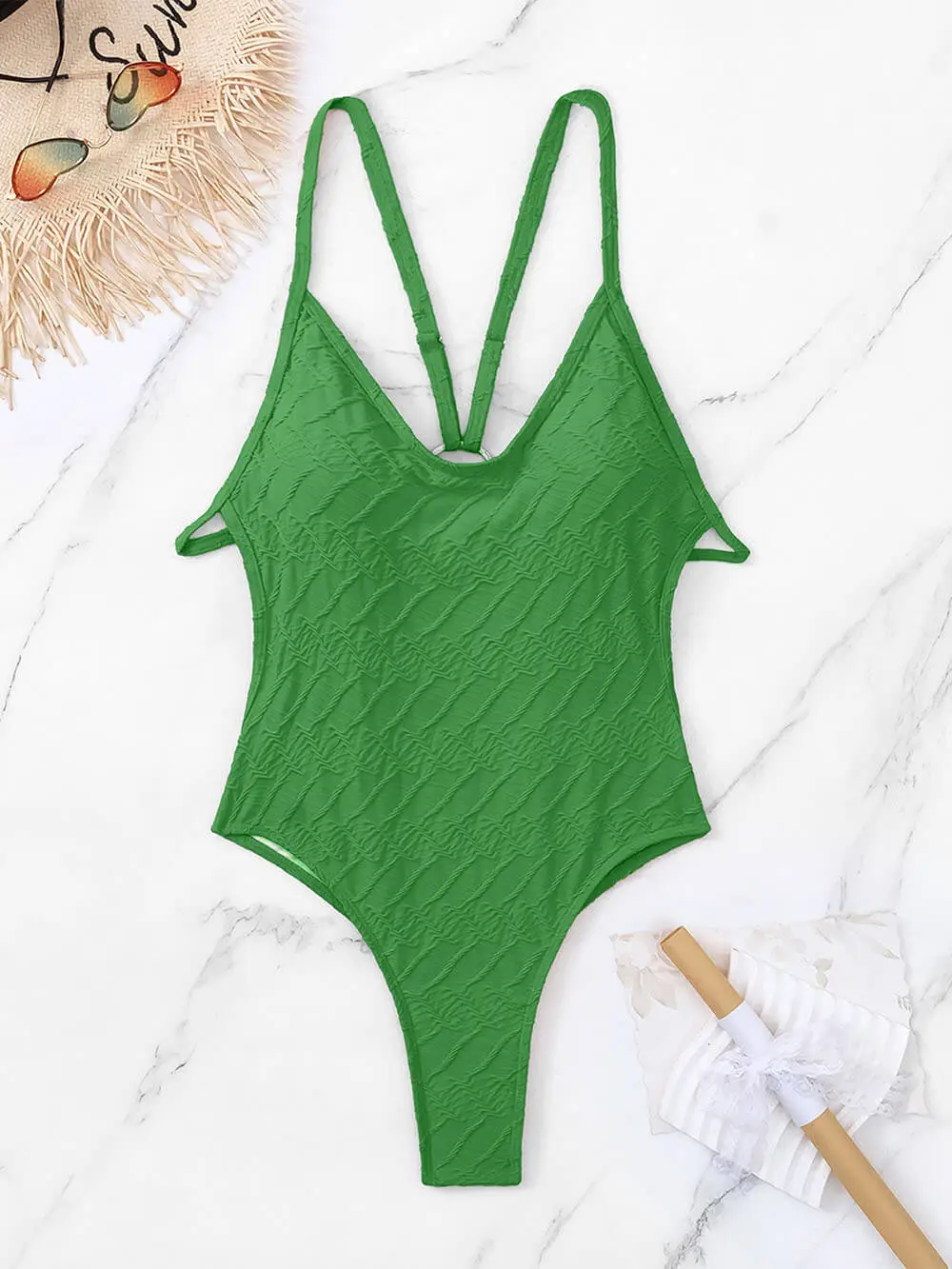 Women’s Backless One-Piece Swimsuit