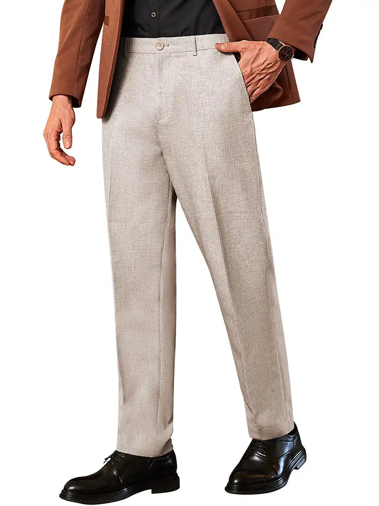 Modern Expandable Waist Dress Pants